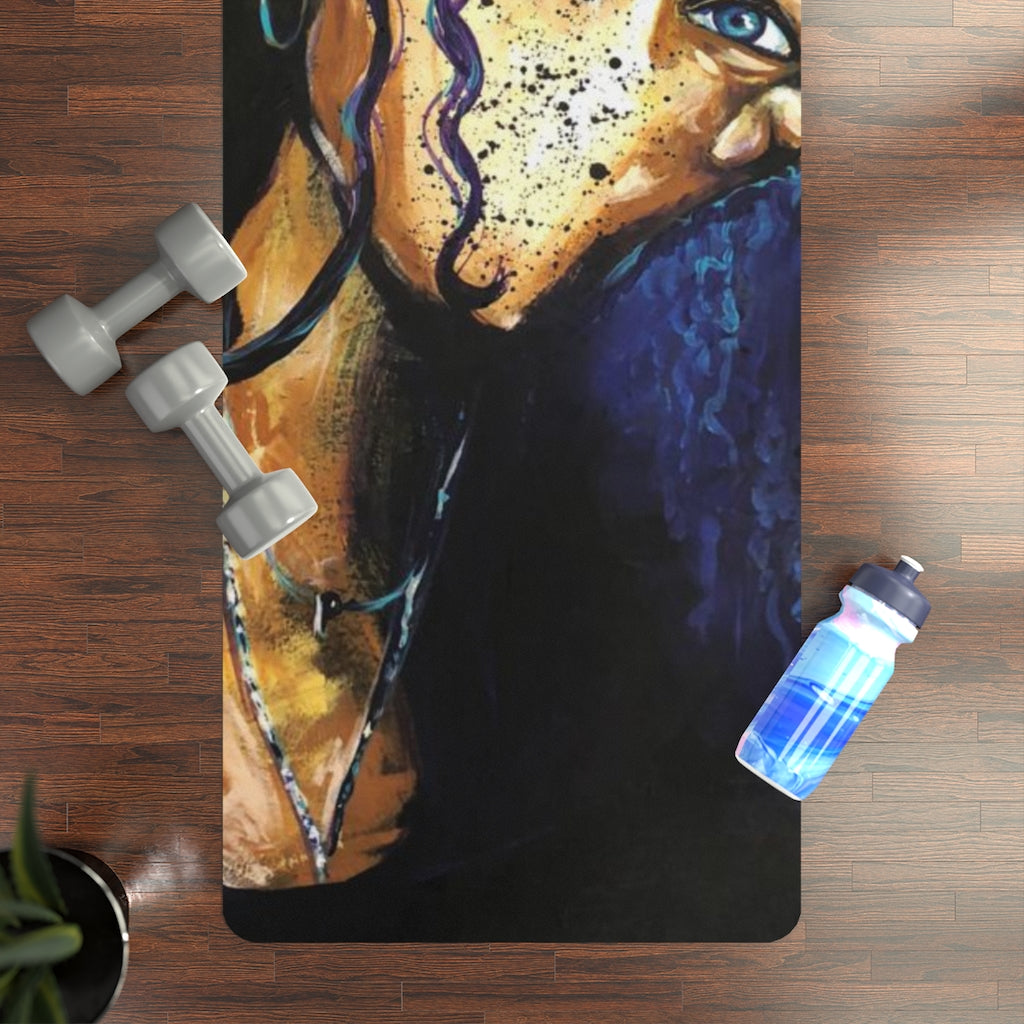 Naturally Poppy Rubber Yoga Mat