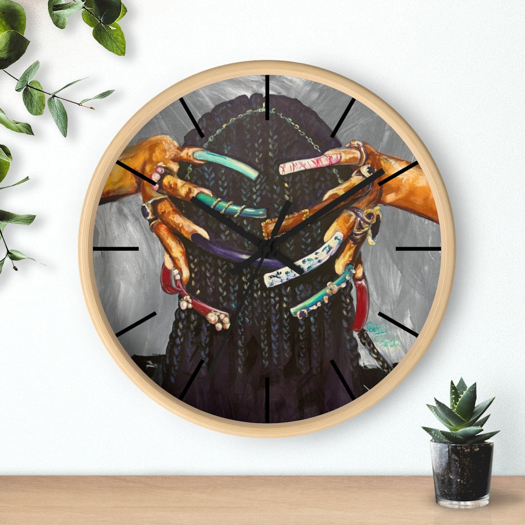 Naturally The Culture I Wall clock