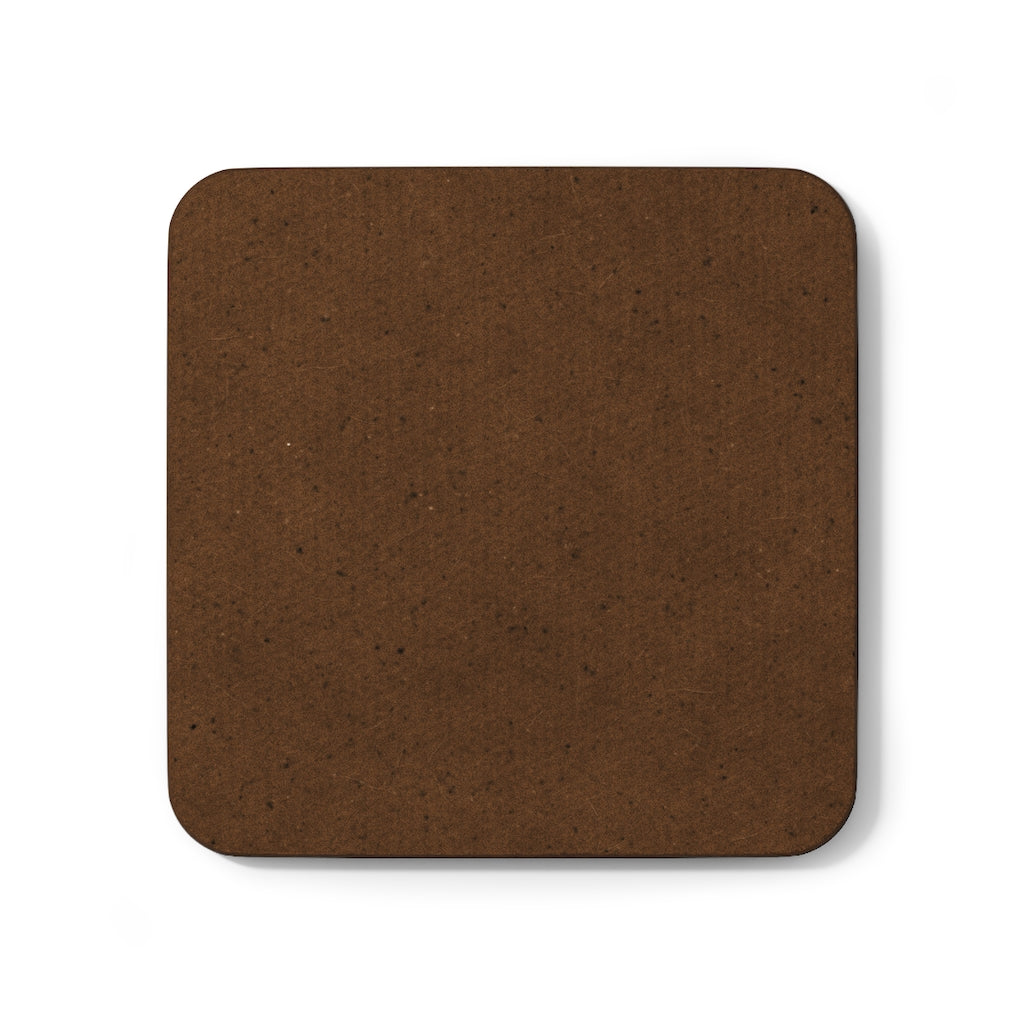 Naturally Queen III TEAL Hardboard Back Coaster