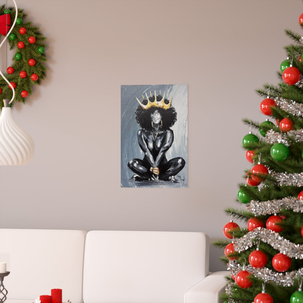 Naturally Queen XIX Premium Matte vertical posters
