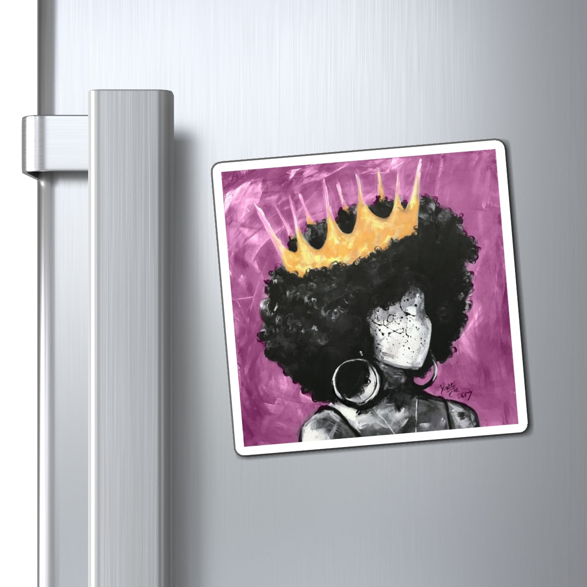 Naturally Queen II PINK Magnets
