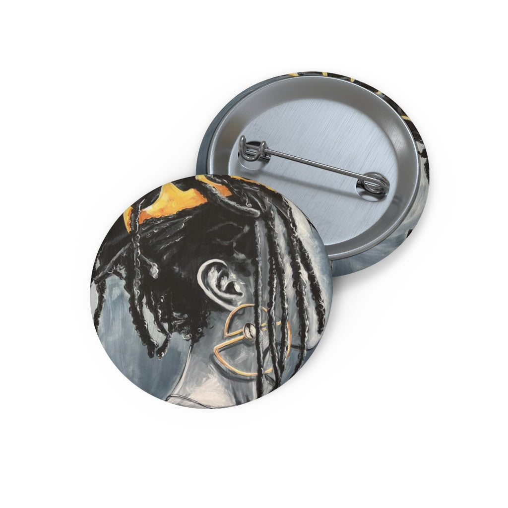 Naturally Queen XXIII Pin Buttons