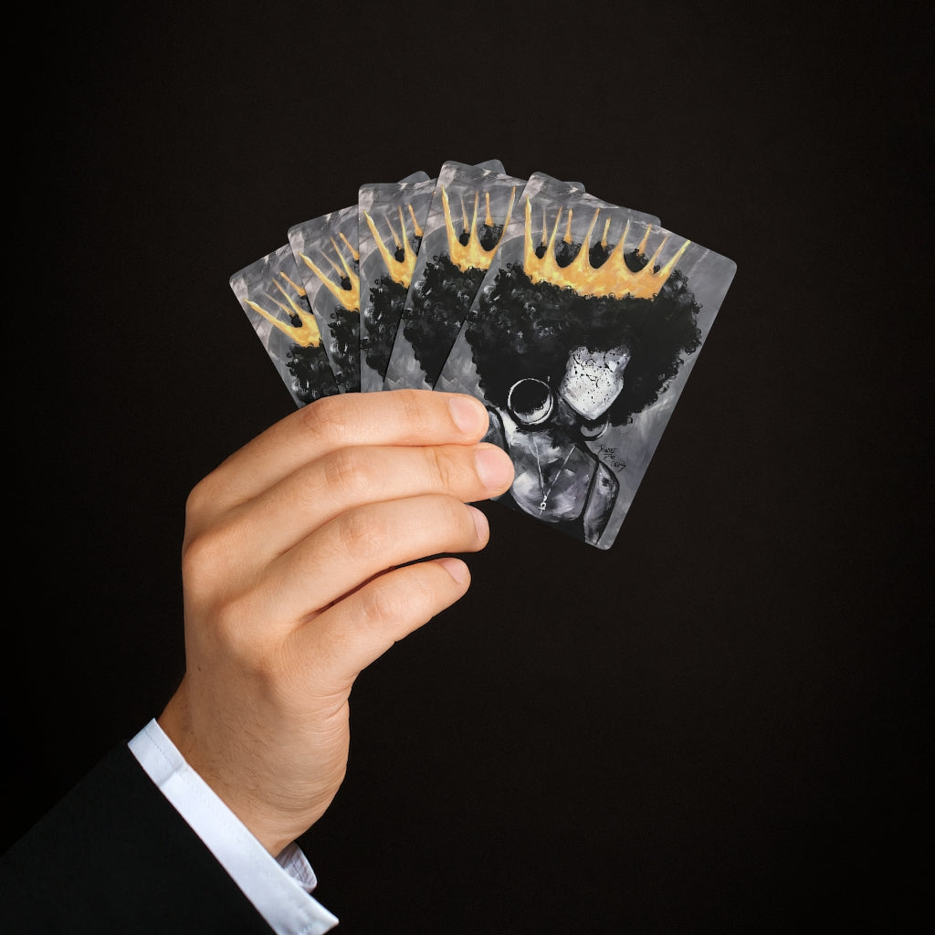 Naturally Queen II Custom Poker Cards