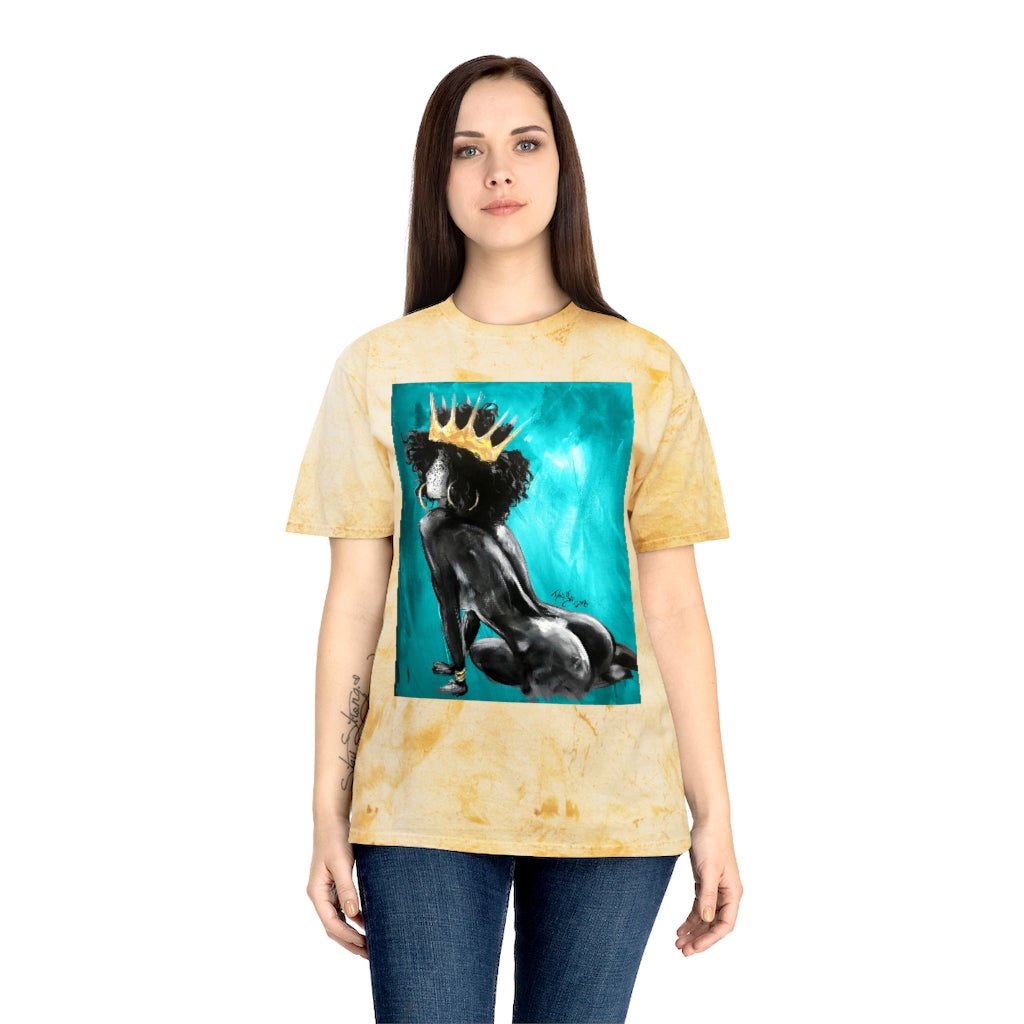 Naturally Queen VIII TEAL Unisex Color Blast T-Shirt