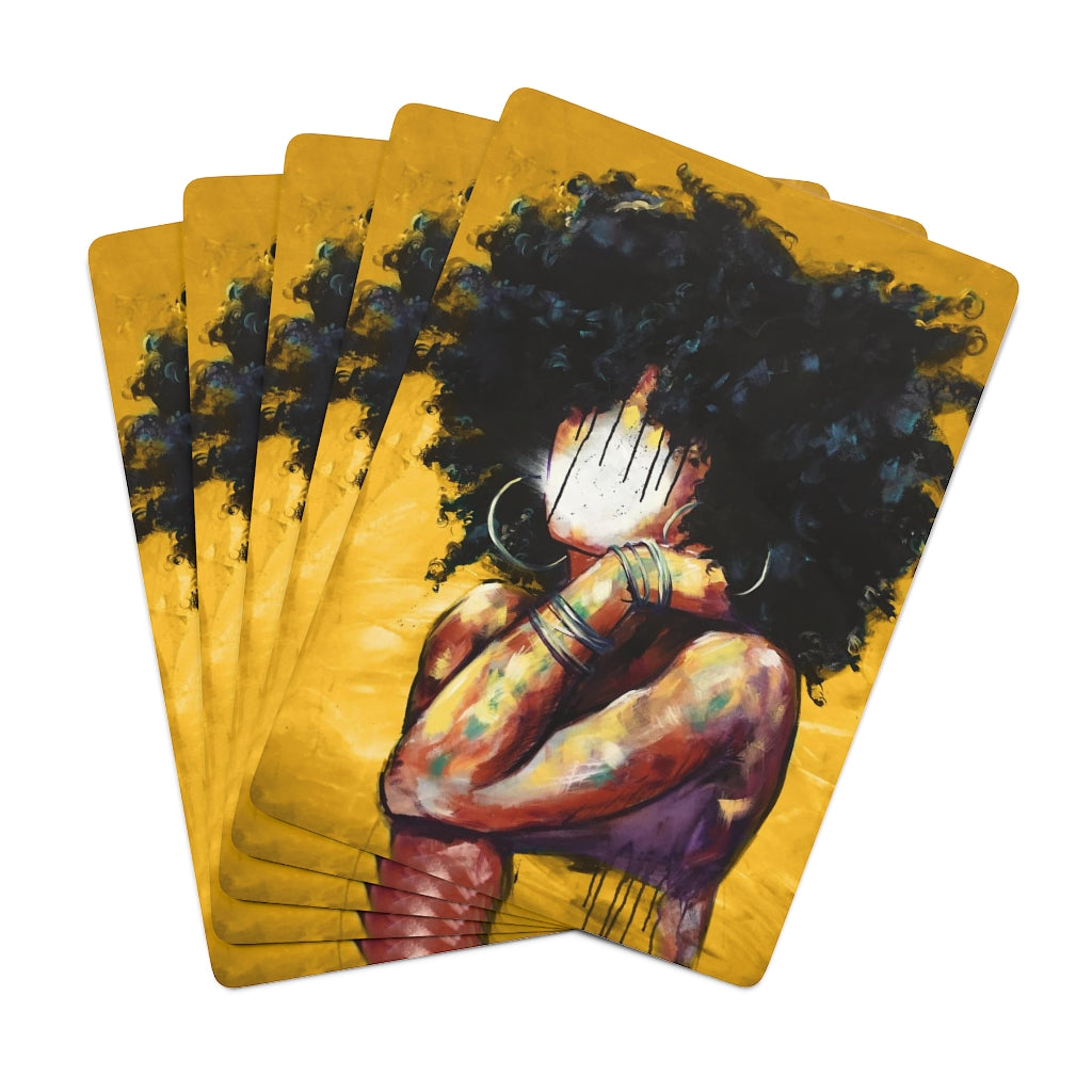Naturally II GOLD Poker Cards