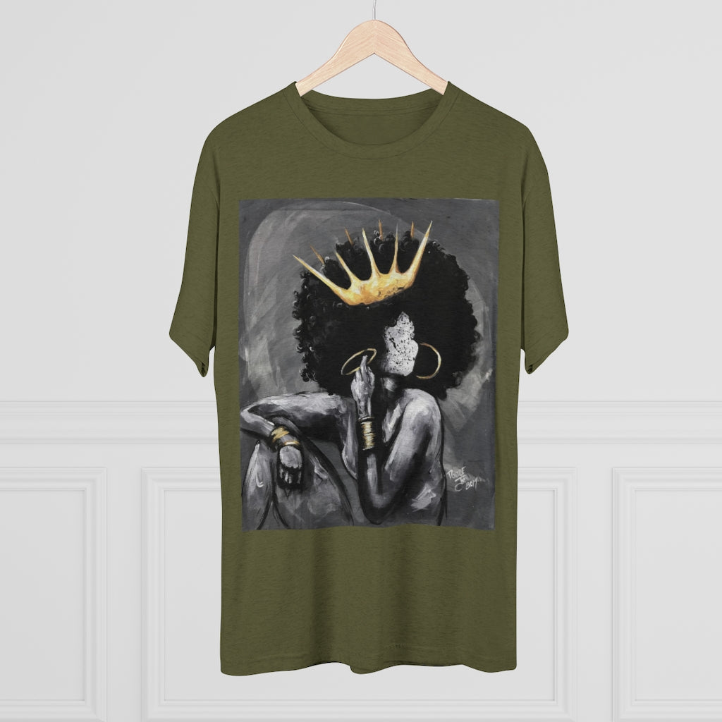 Naturally Queen VI Unisex Tri-Blend Crew Tee