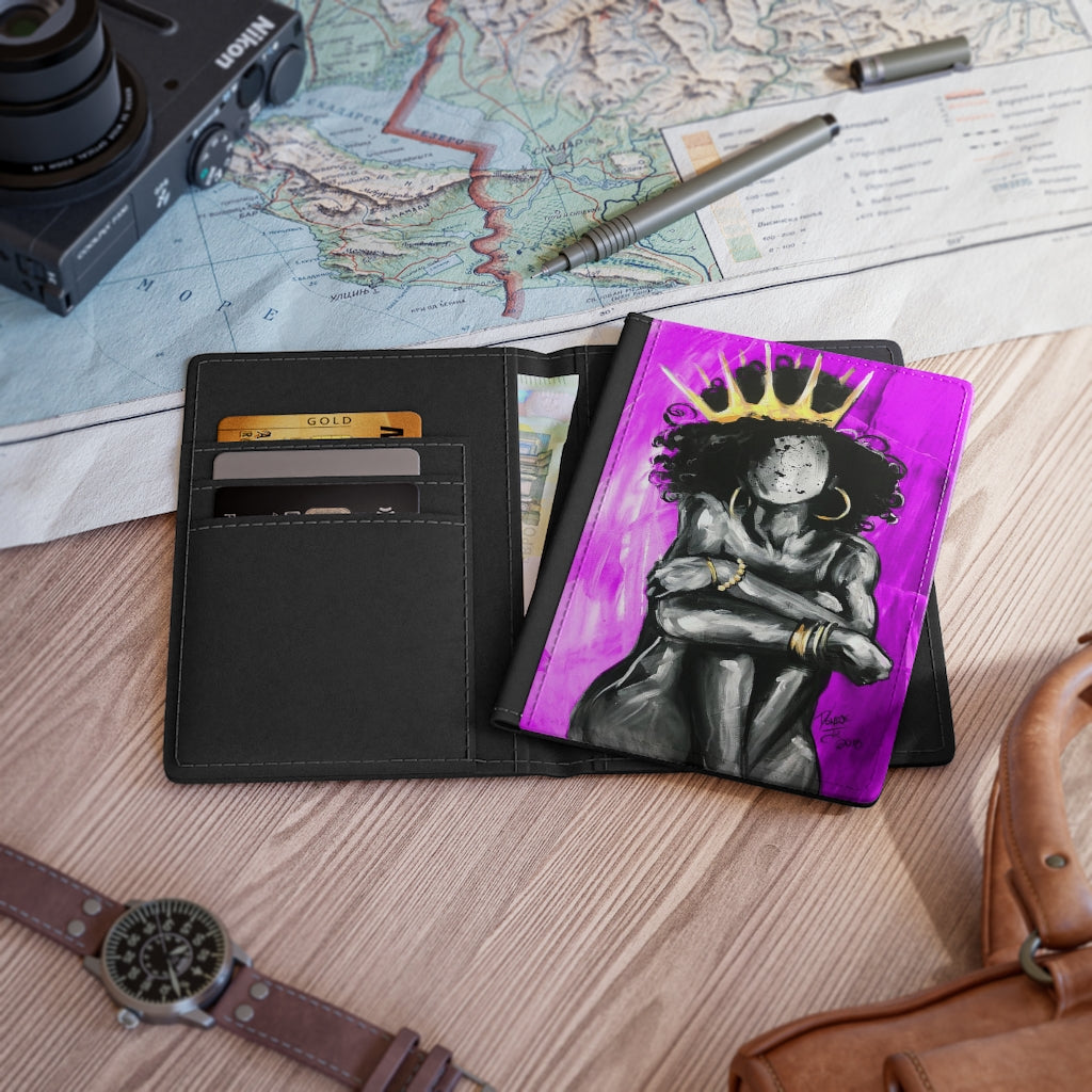 Naturally Queen IX PINK Passport Cover