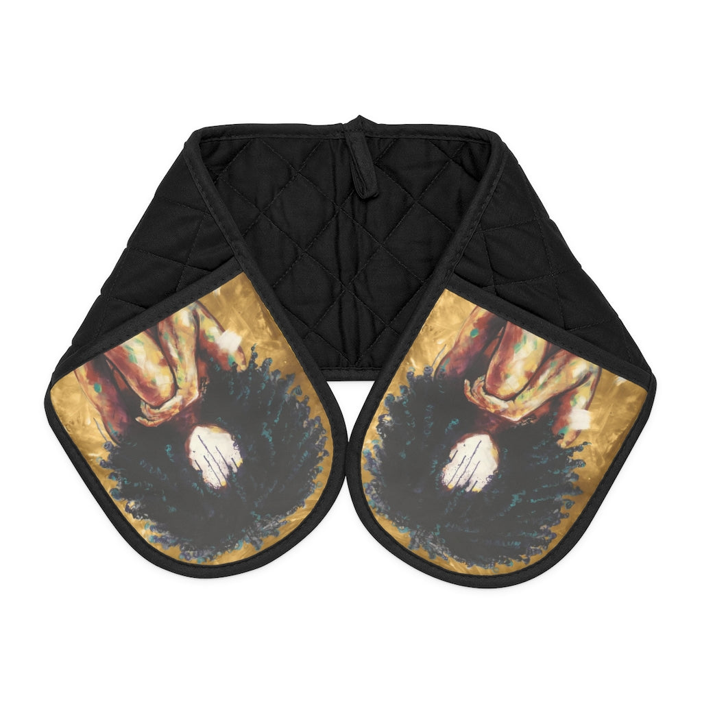 Naturally I GOLD Oven Mitts
