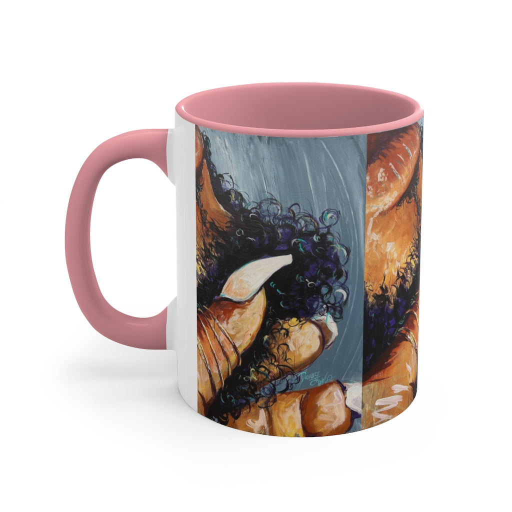 Naturally Black Love X Accent Coffee Mug, 11oz