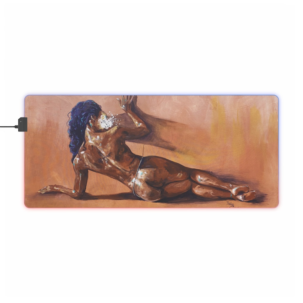 Naturally Nude II LED Gaming Mouse Pad
