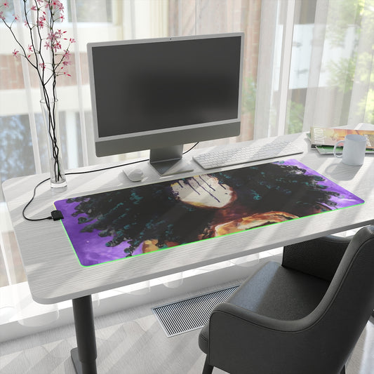 Naturally I PURPLE LED Gaming Mouse Pad