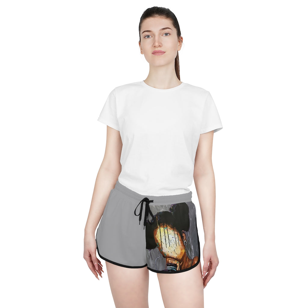 Naturally XXXVI Women's Relaxed Shorts (AOP)