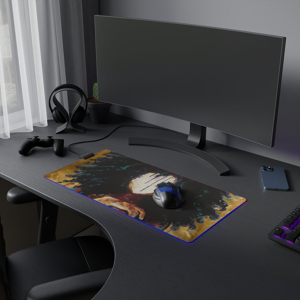 Naturally I GOLD LED Gaming Mouse Pad