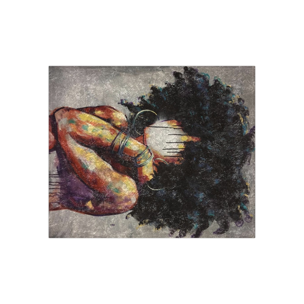 Naturally II Crushed Velvet Blanket