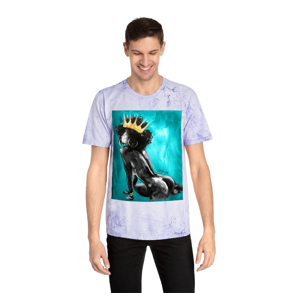 Naturally Queen VIII TEAL Unisex Color Blast T-Shirt