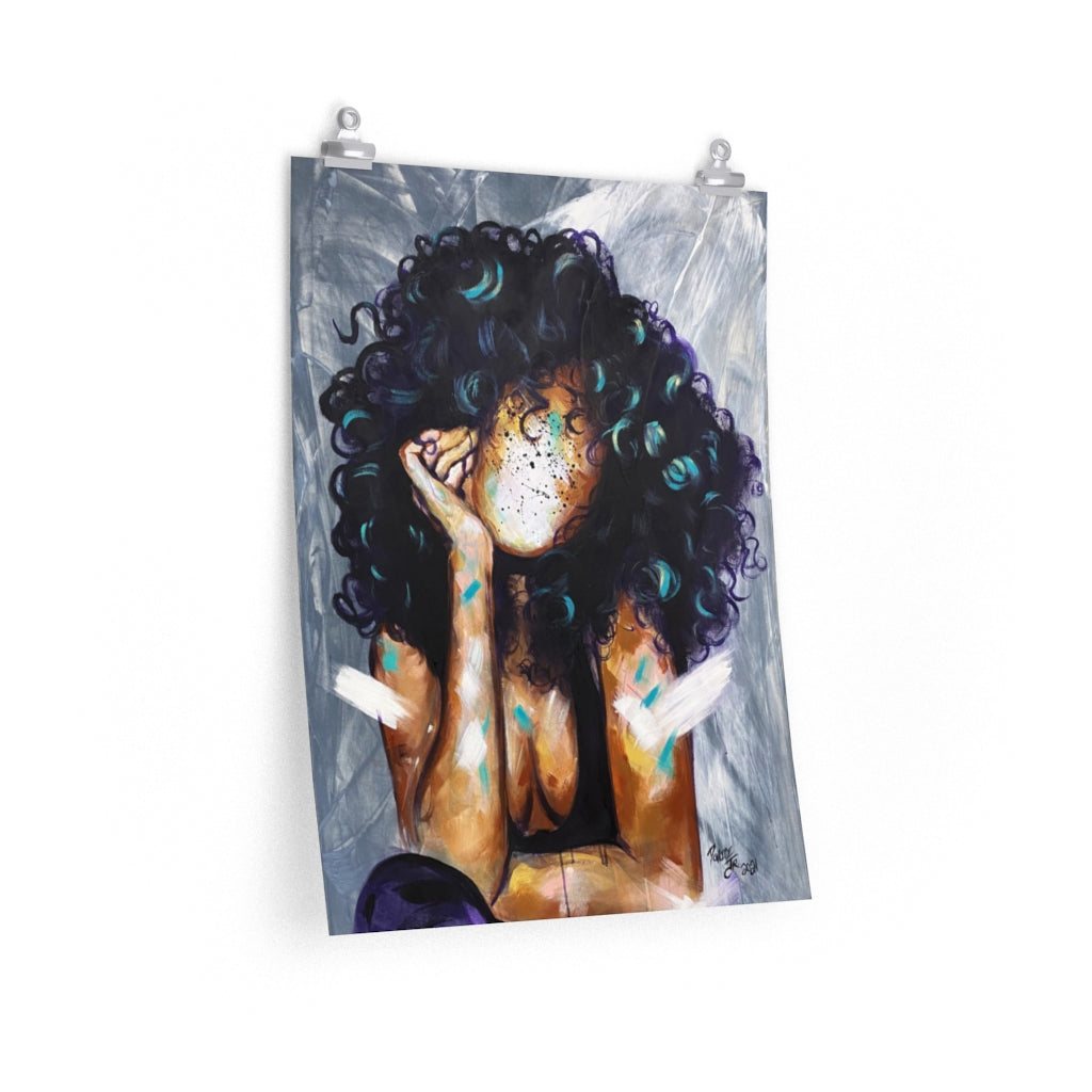 Naturally Kris Premium Matte vertical posters