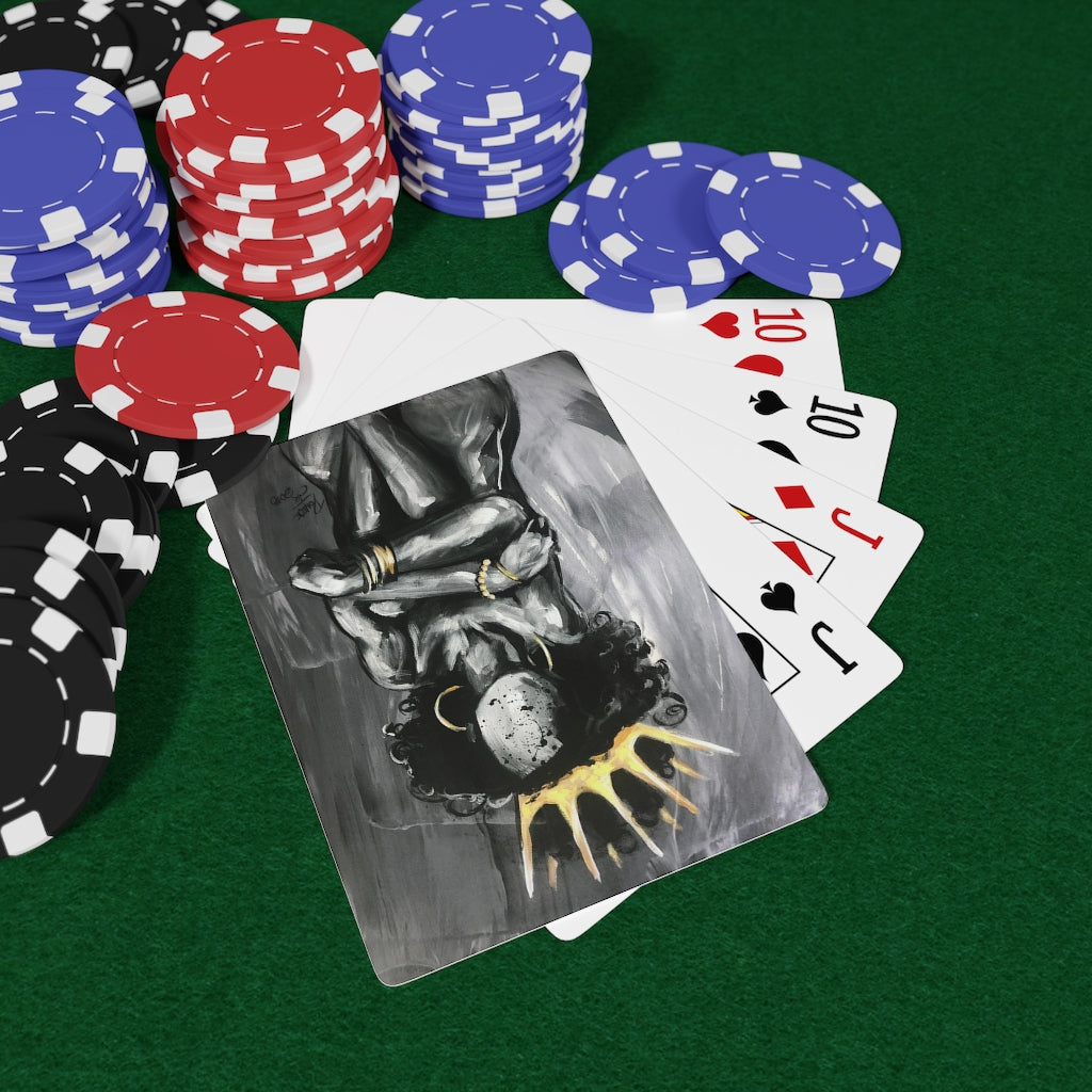 Naturally Queen IX Custom Poker Cards