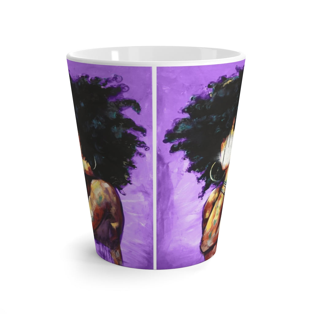 Naturally II PURPLE Latte Mug