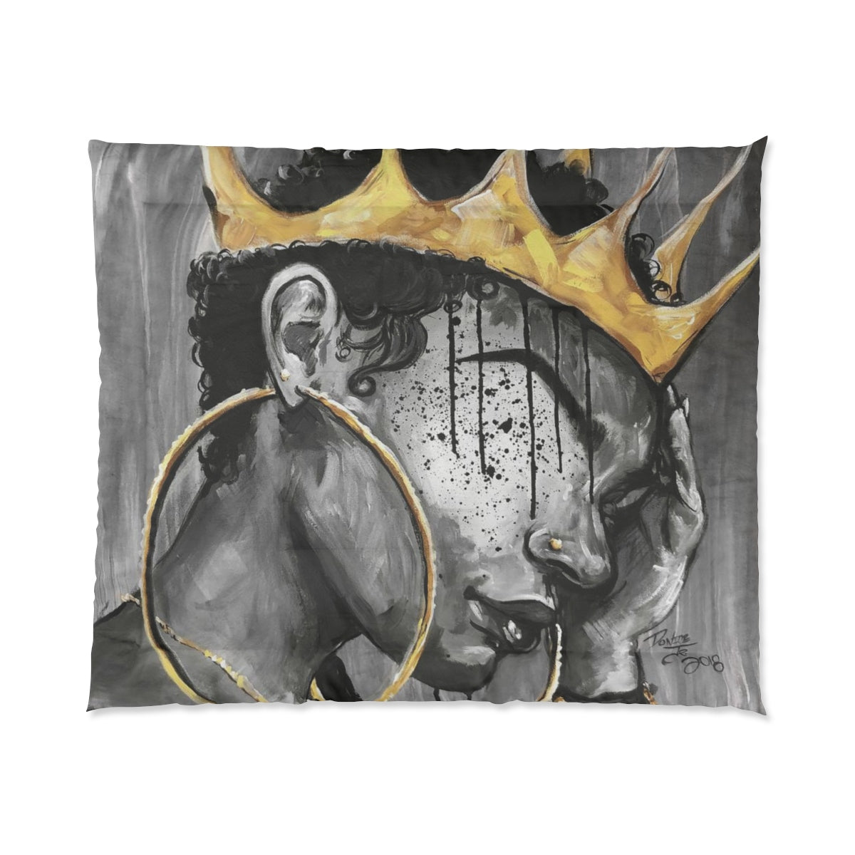 Naturally Queen X Comforter