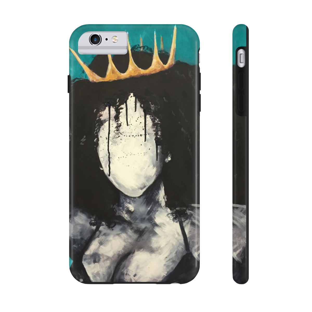 Naturally Queen TEAL Case Mate Tough Phone Cases