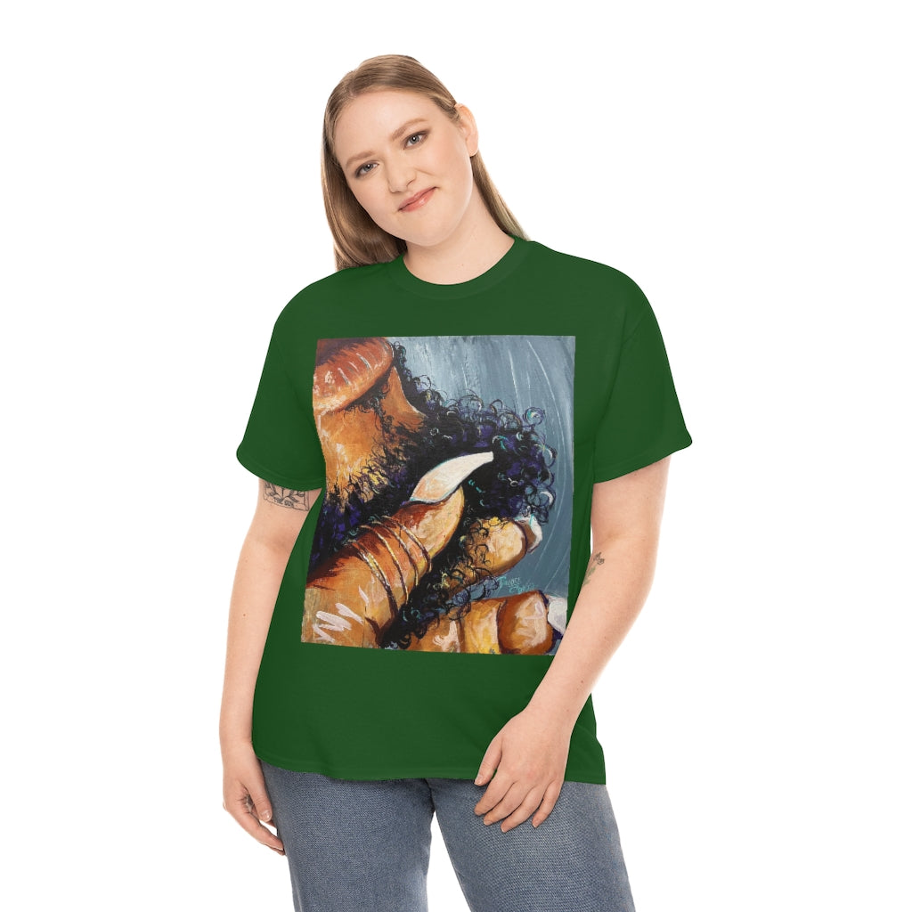 Naturally Black Love X Unisex Heavy Cotton Tee