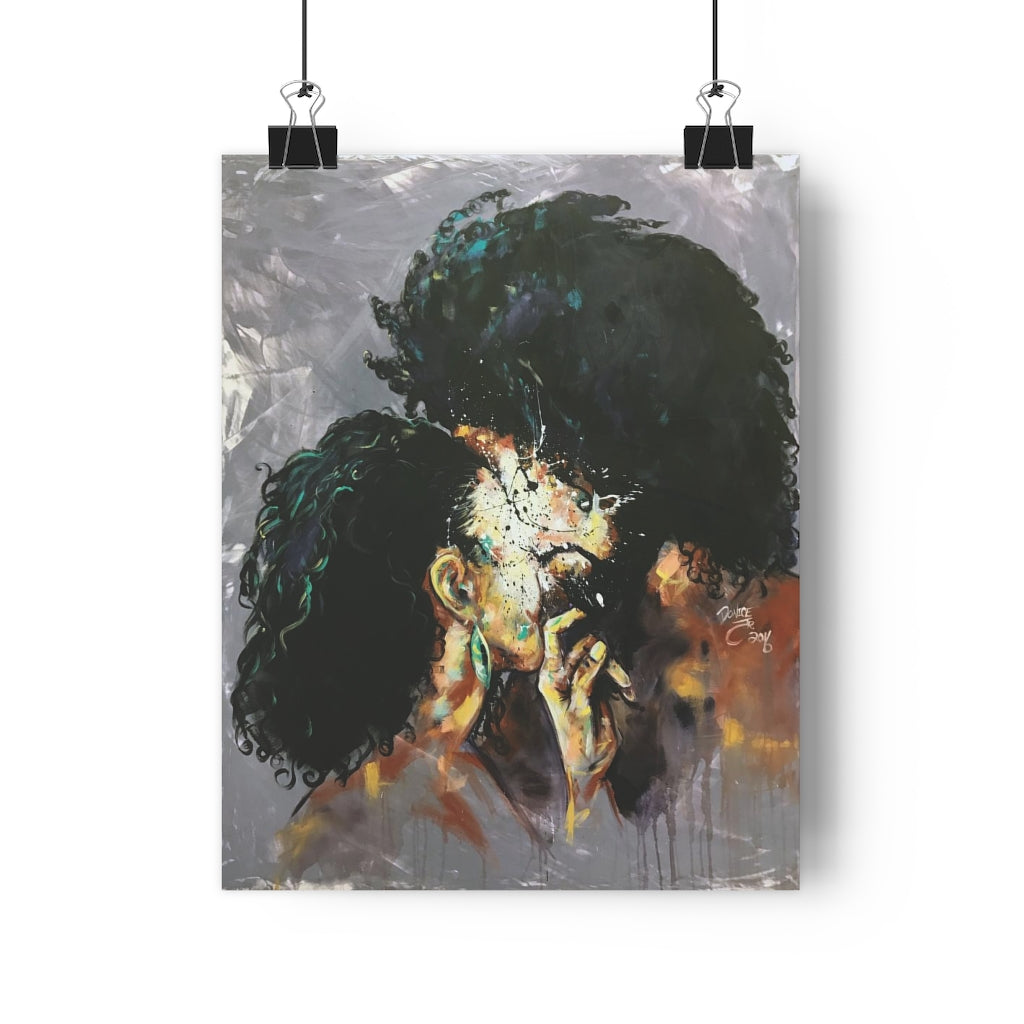 Naturally Black Love I Giclée Art Print