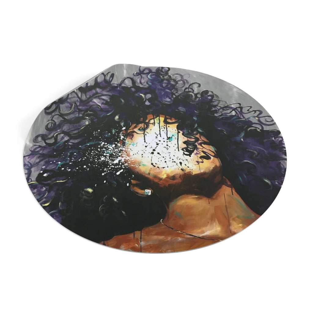 Naturally XXXVII Round Vinyl Stickers