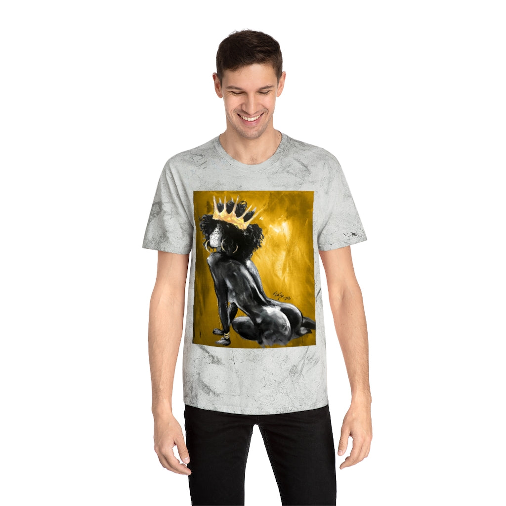 Naturally Queen VIII GOLD Unisex Color Blast T-Shirt