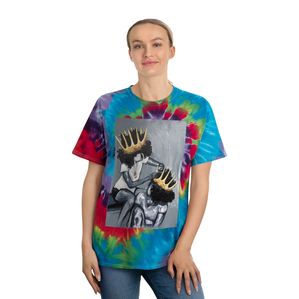 Naturally Queens Tie-Dye Tee, Spiral