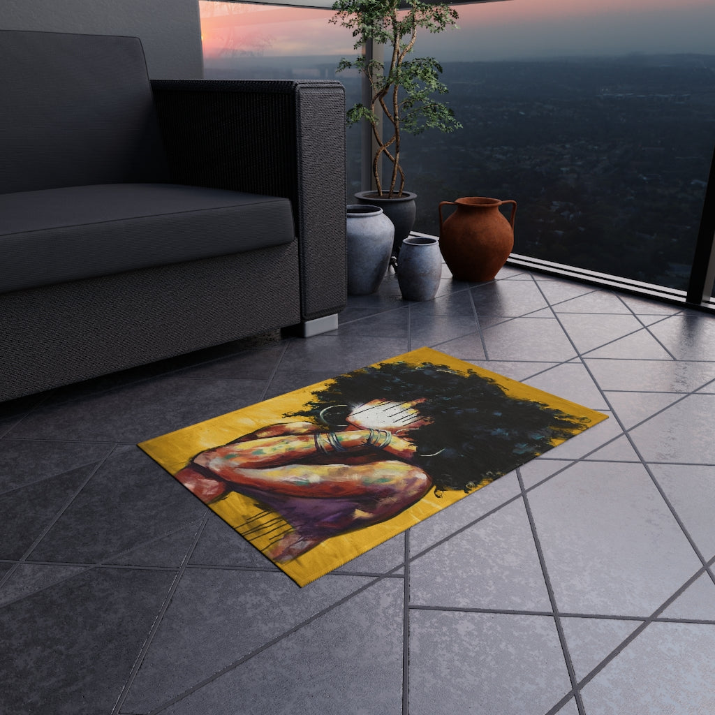 Naturally II GOLD Outdoor Rug