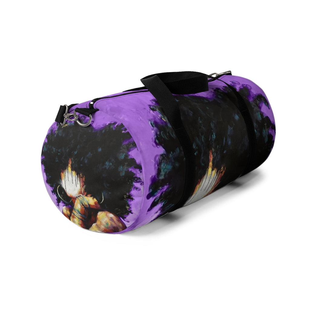 Naturally II PURPLE Duffle Bag