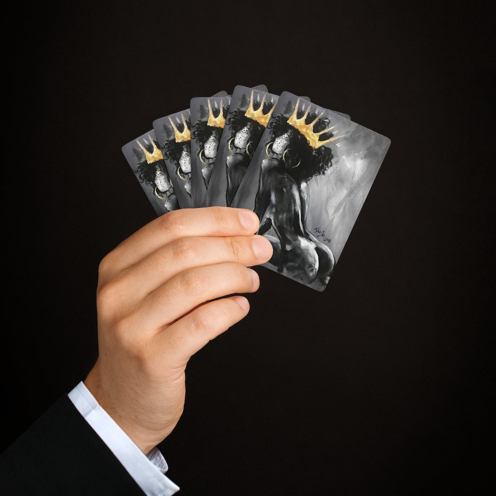 Naturally Queen VIII Custom Poker Cards