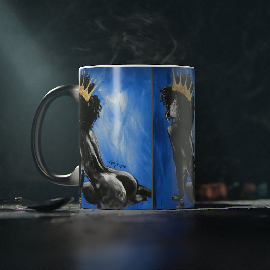 Naturally Queen VIII BLUE Magic Mug