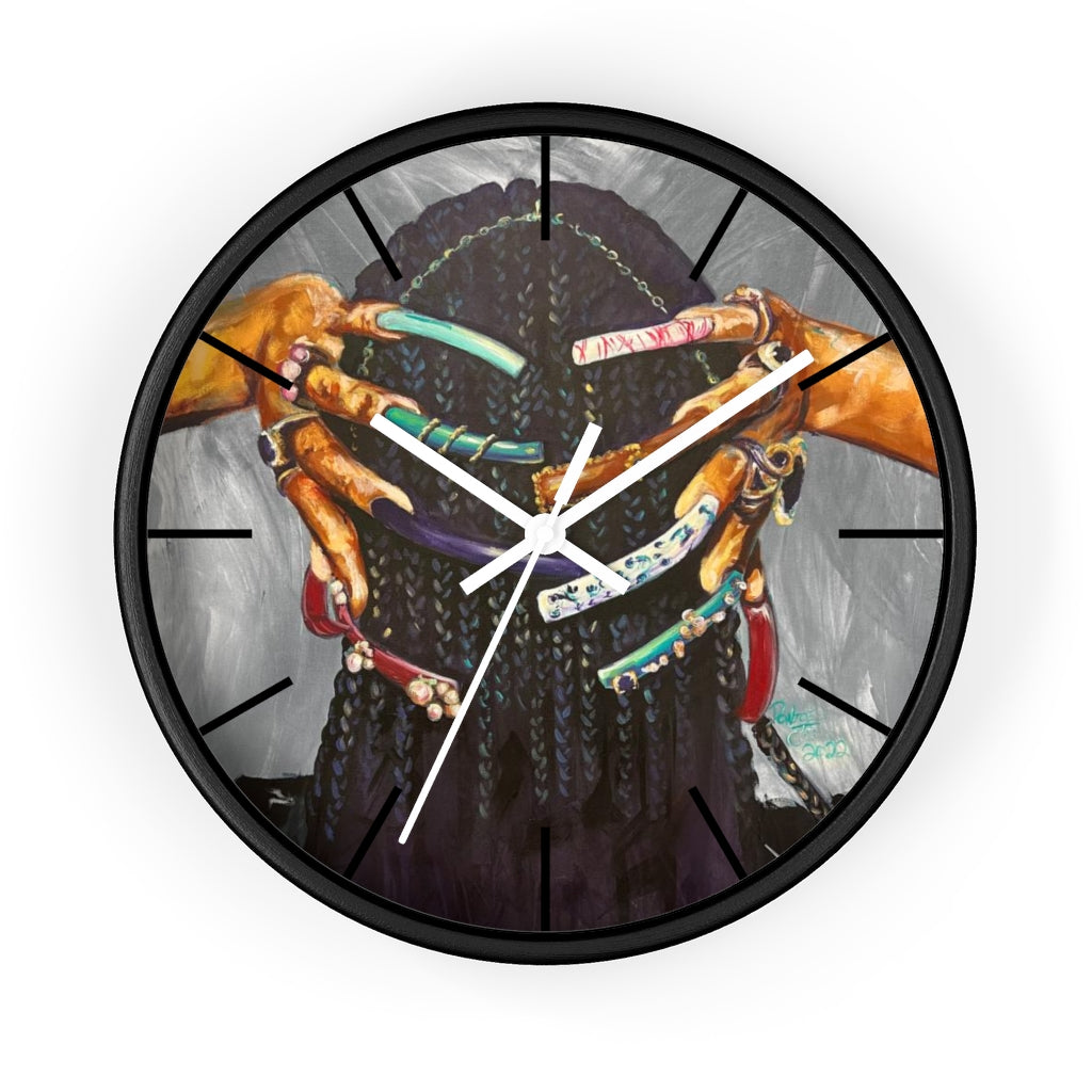 Naturally The Culture I Wall clock