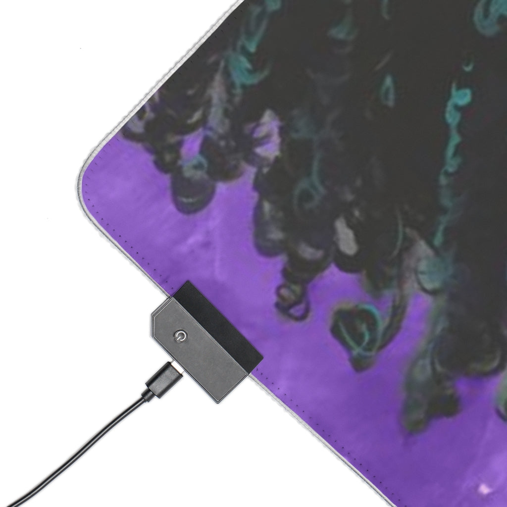 Naturally I PURPLE LED Gaming Mouse Pad