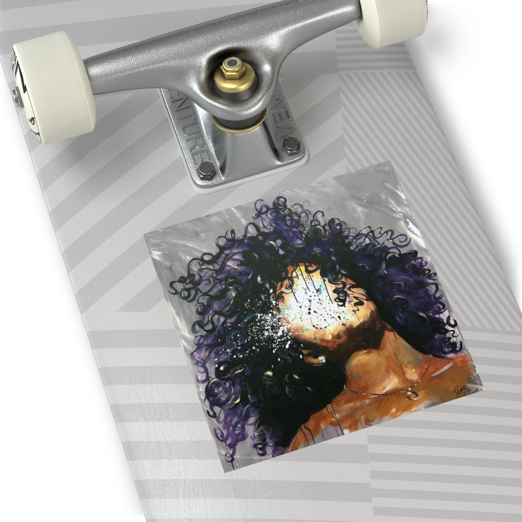 Naturally XXXVII Square Vinyl Stickers