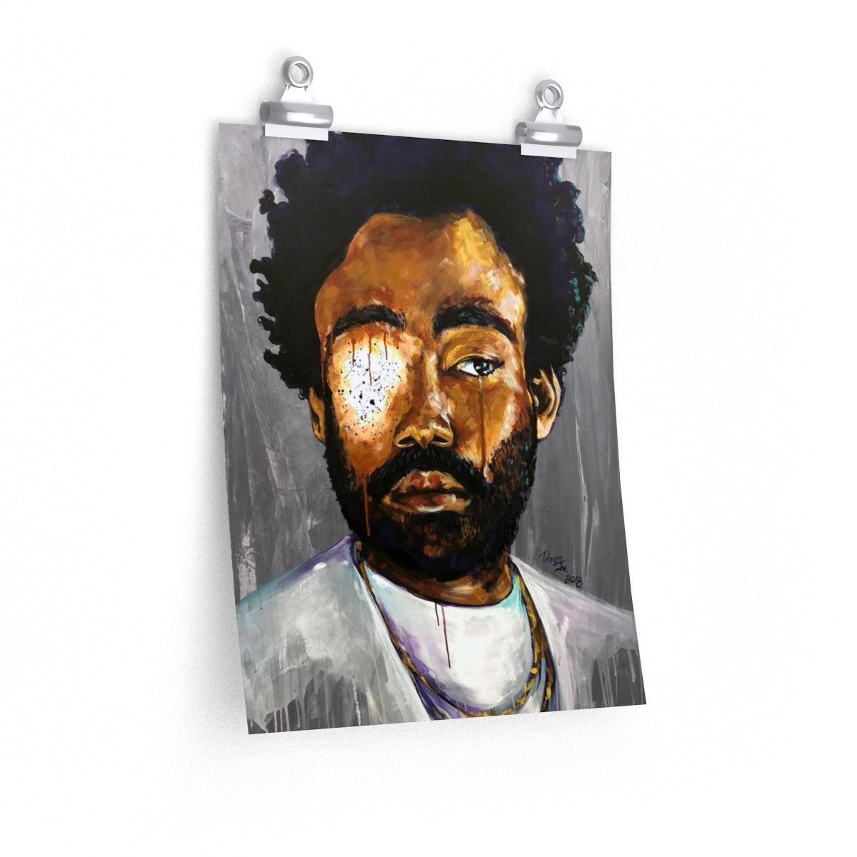 Naturally Gambino Premium Matte vertical posters