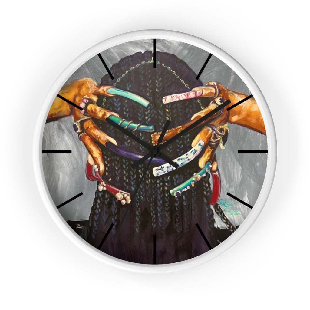 Naturally The Culture I Wall clock