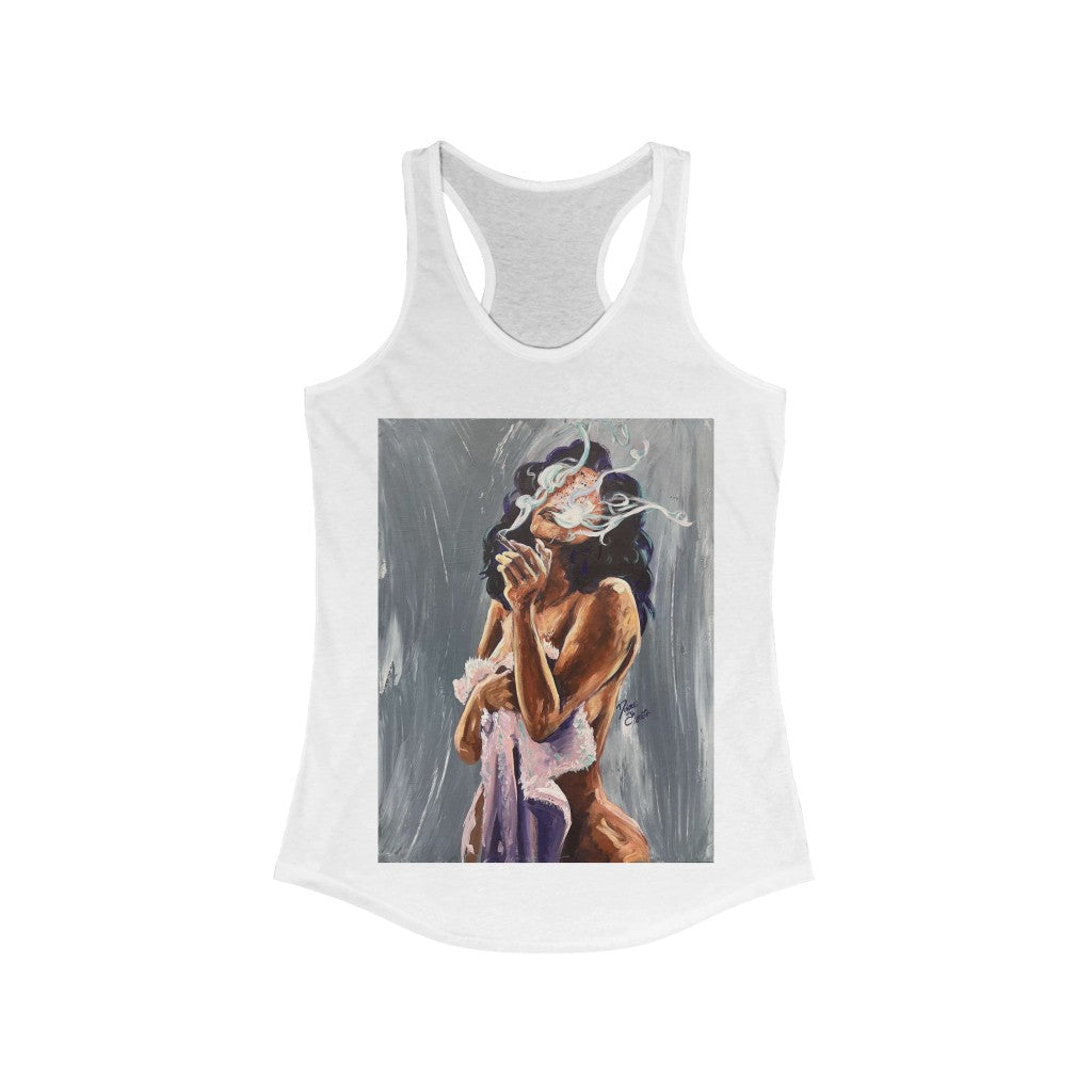 Naturally Dope I Women's Ideal Racerback Tank