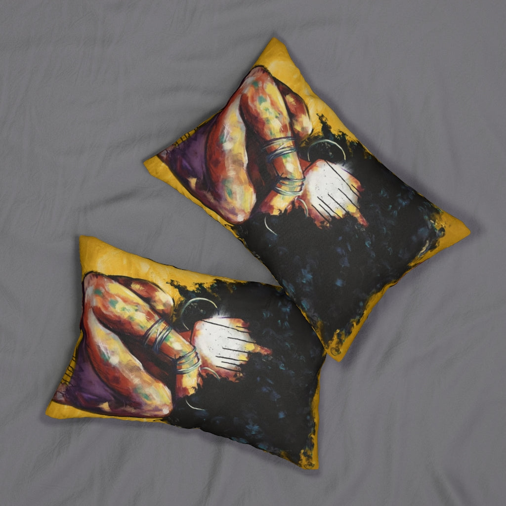 Naturally II GOLD Spun Polyester Lumbar Pillow