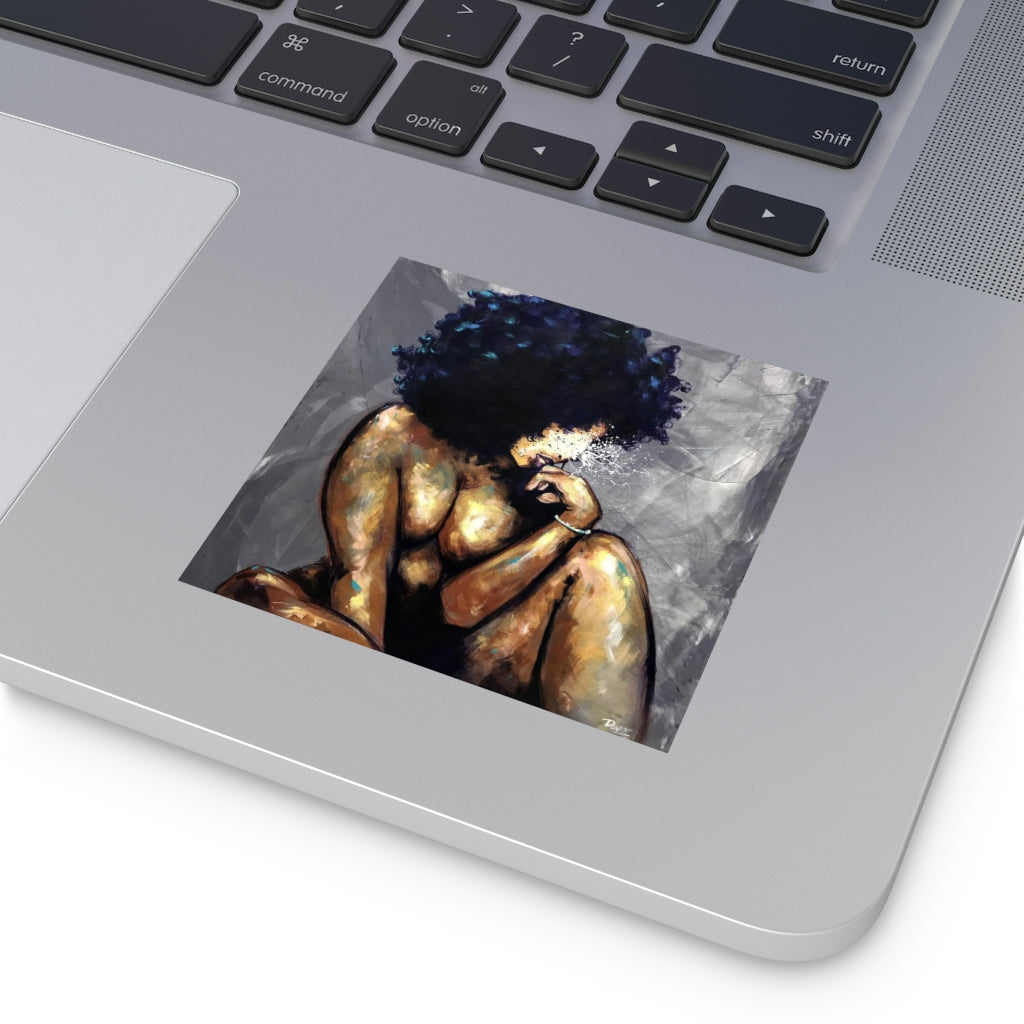 Naturally LV Square Vinyl Stickers
