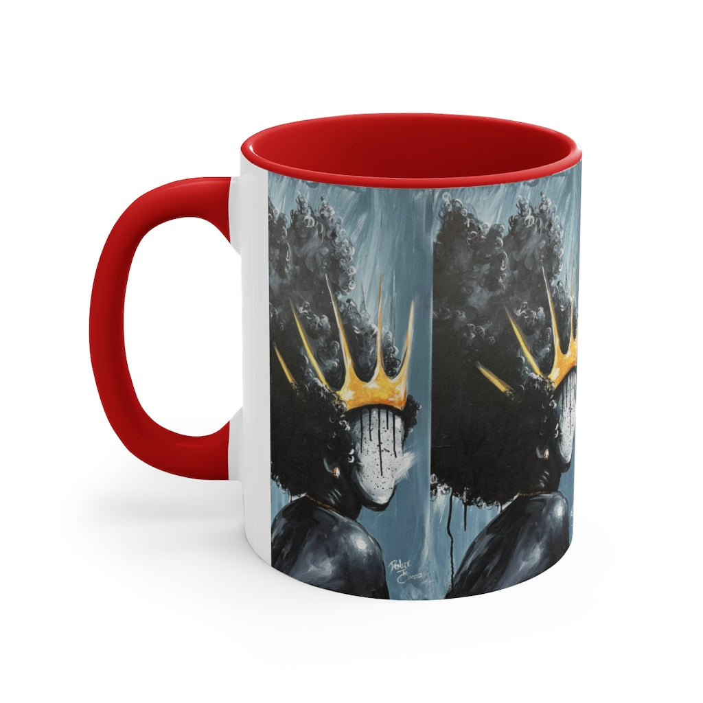 Naturally Queen XXV Accent Coffee Mug, 11oz
