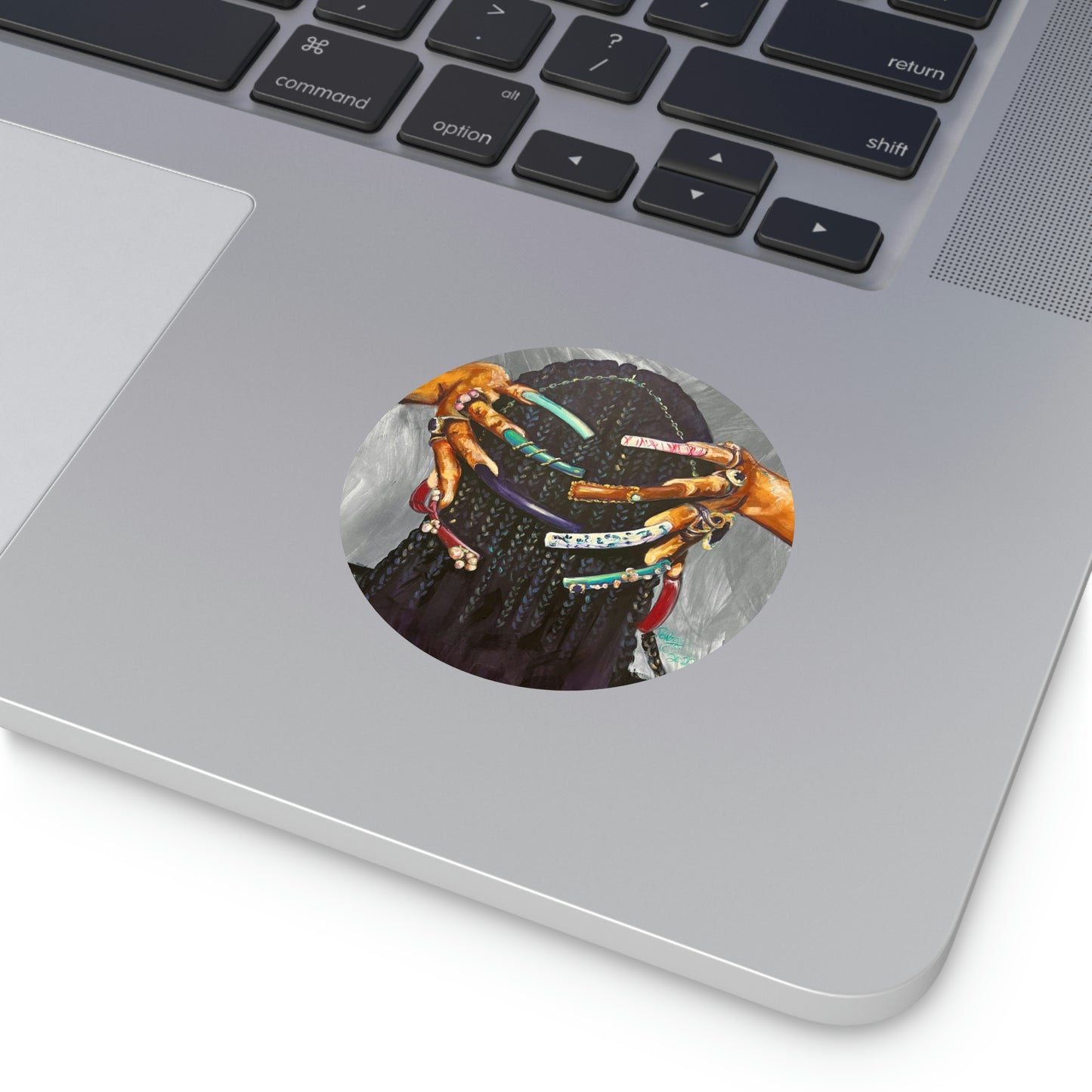 Naturally the Culture I Round Vinyl Stickers