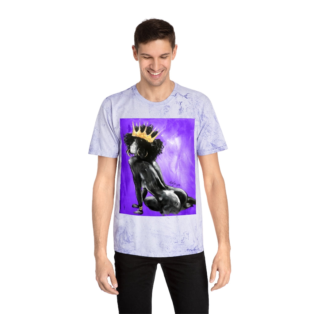 Naturally Queen VIII PURPLE Unisex Color Blast T-Shirt