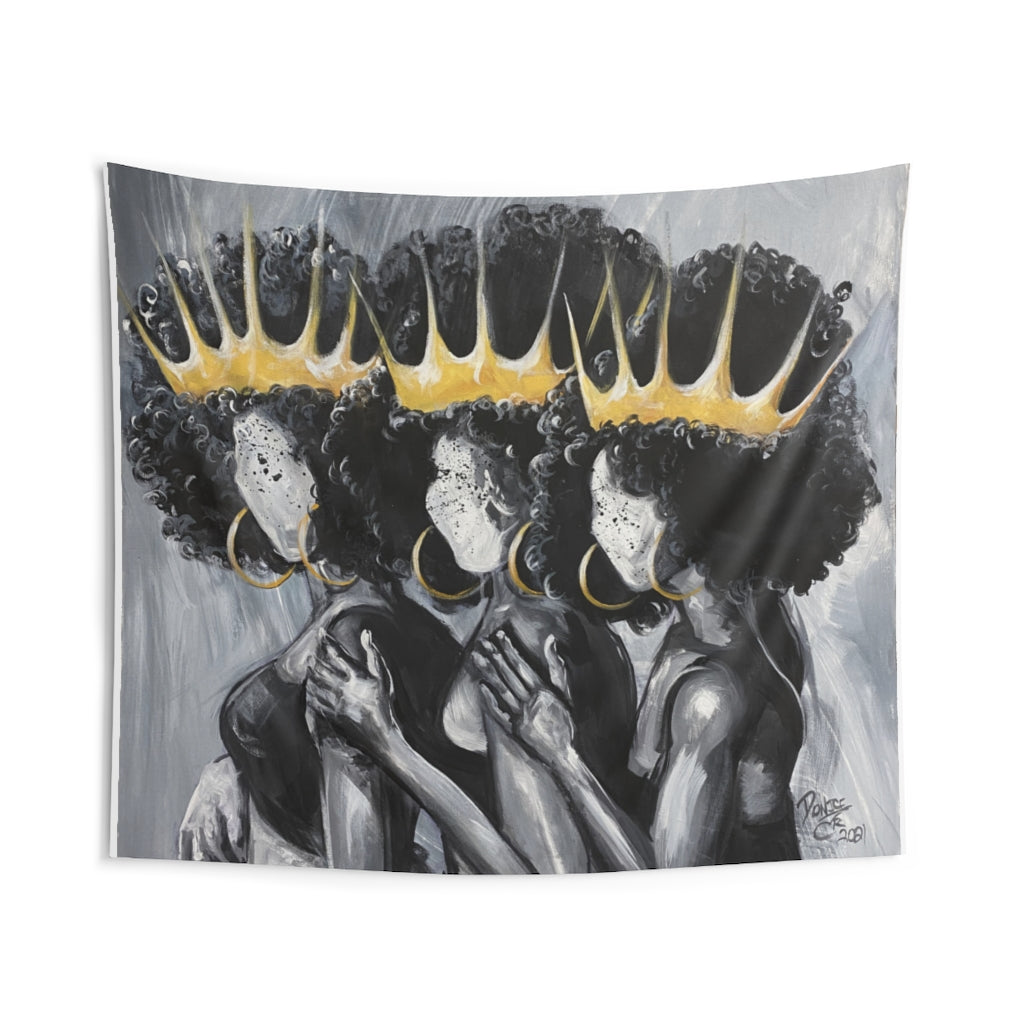 Naturally Queens III Indoor Wall Tapestries