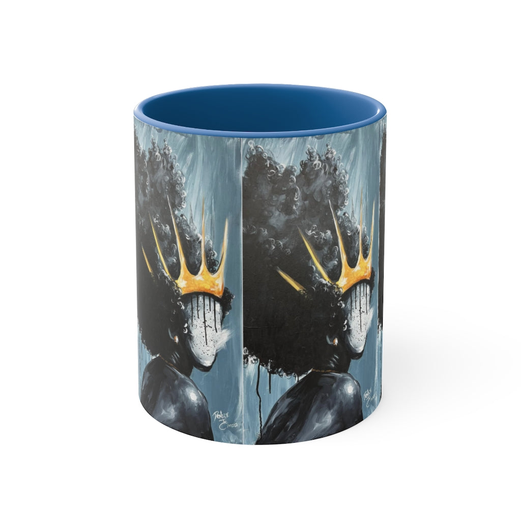 Naturally Queen XXV Accent Coffee Mug, 11oz