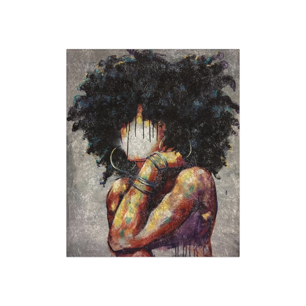 Naturally II Crushed Velvet Blanket