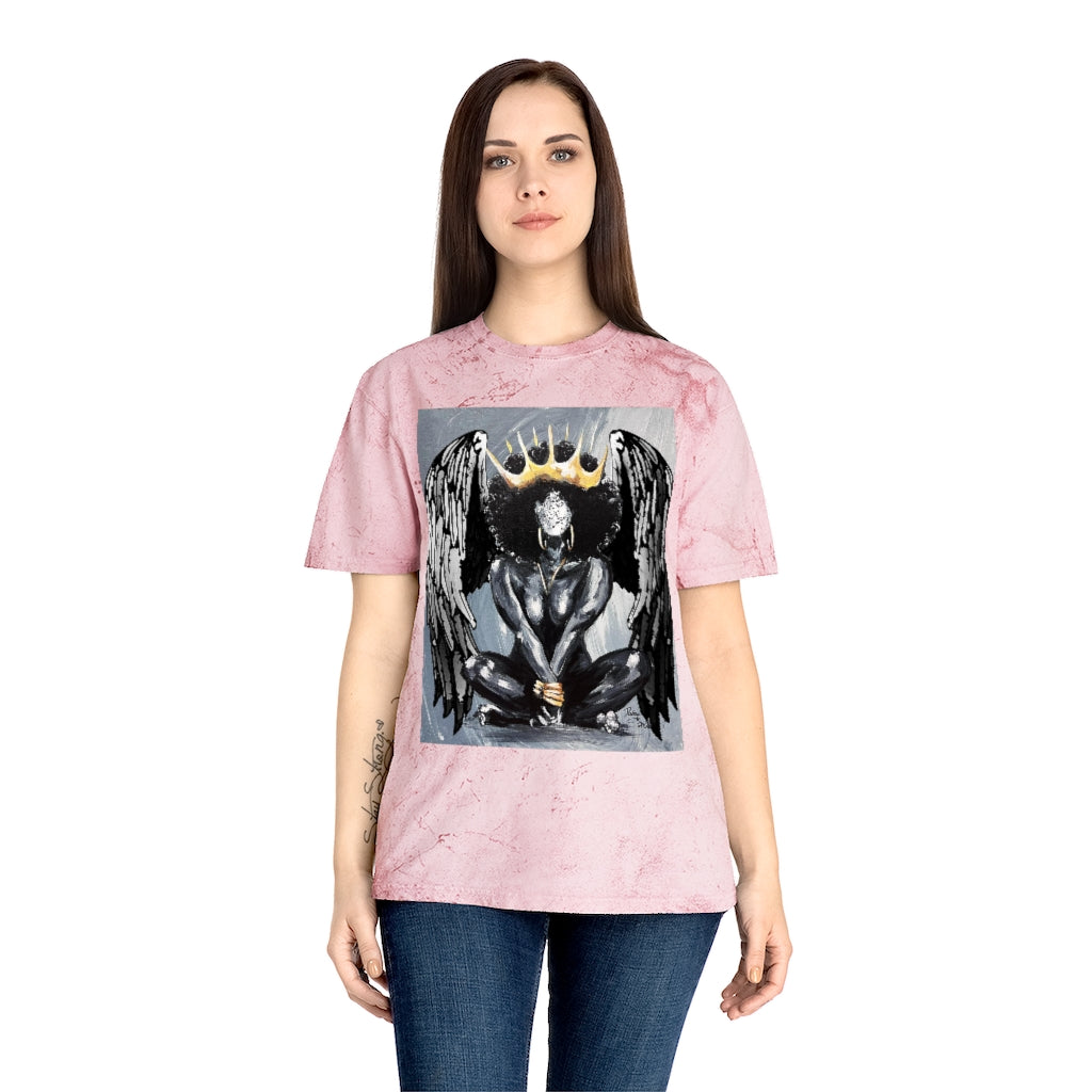 Naturally Queen XIX Angel Unisex Color Blast T-Shirt