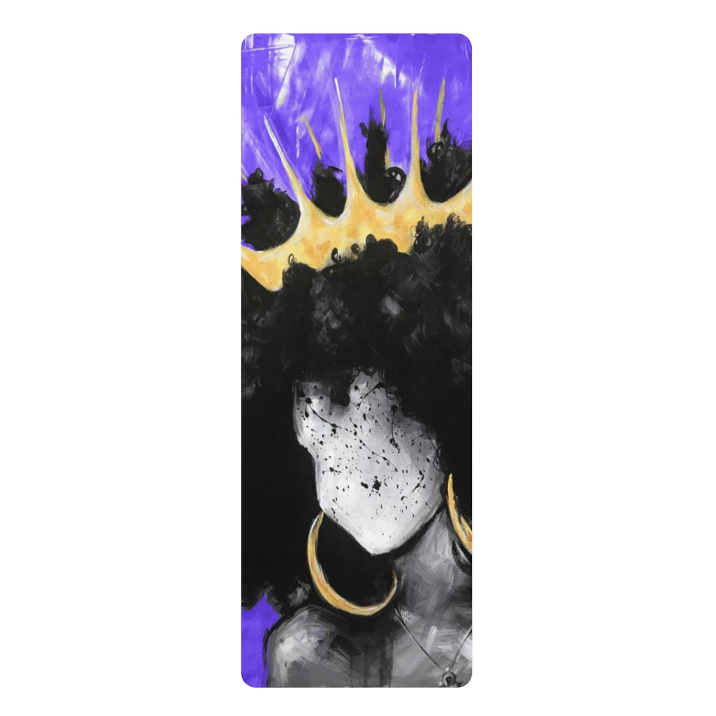 Naturally Queen III PURPLE Rubber Yoga Mat