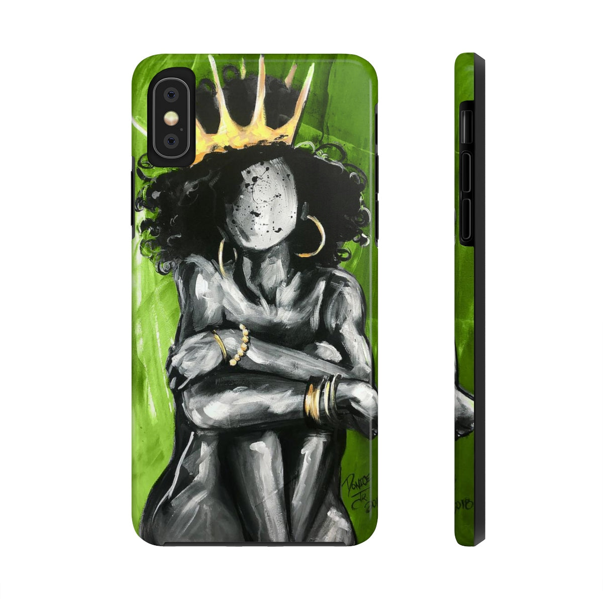 Naturally Queen IX GREEN Case Mate Tough Phone Cases